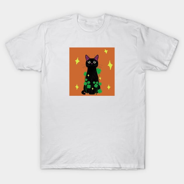 Lucky Cat T-Shirt by salekiart